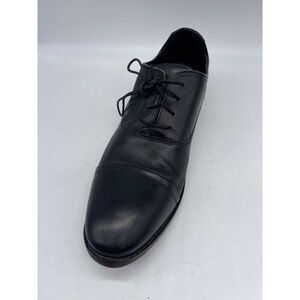 Steve Madden Finnch Men Black Leather Shoe Size 12